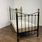 Reproduction Victorian Style Brass & iron Single Bed