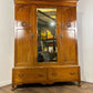 Edwardian Mahogany Triple Door Wardrobe