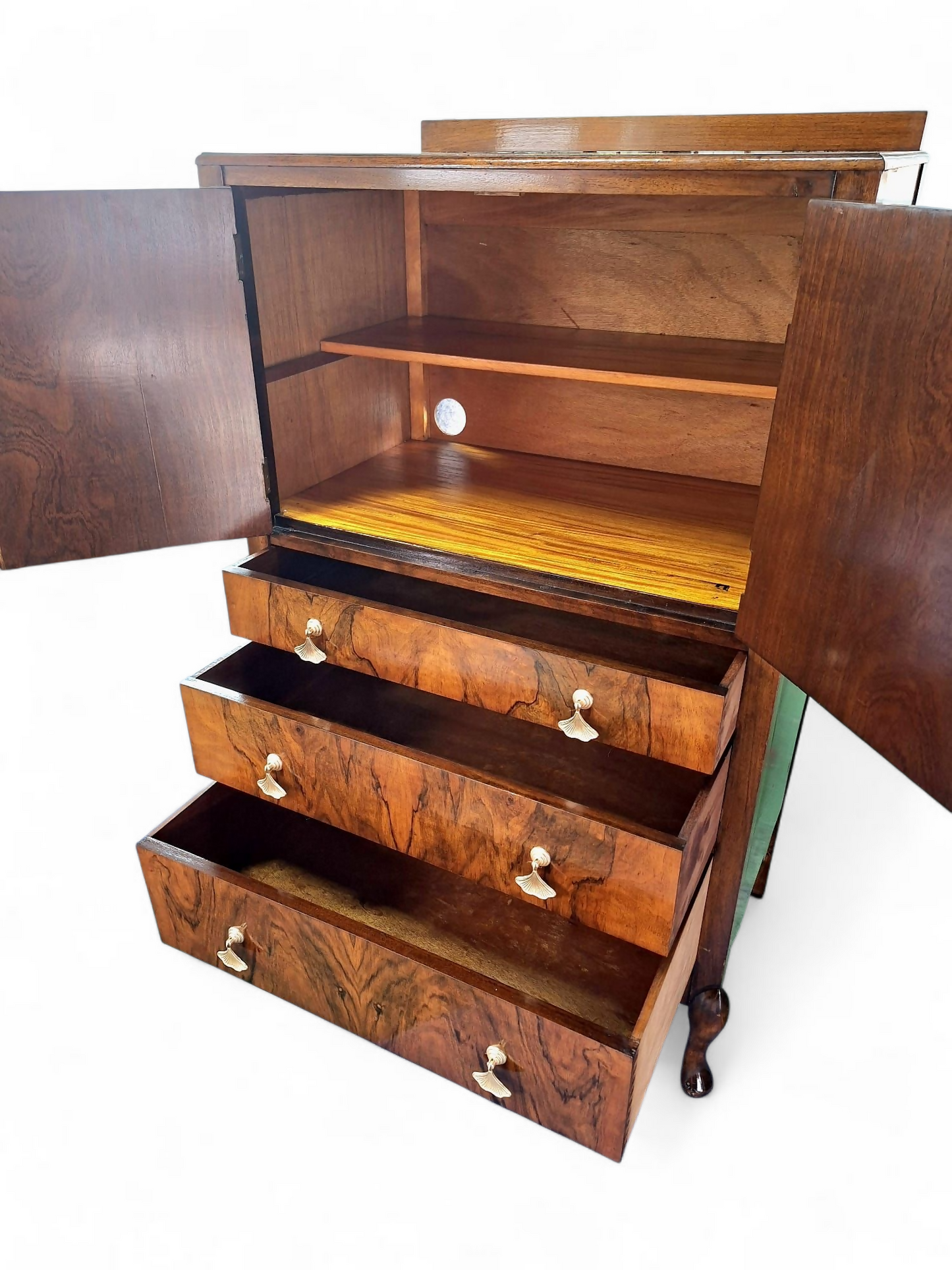 Upcycled 1940's Art Deco Tallboy