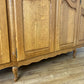 Wardrobe Vintage French Louis XVI Style Oak Four Door Carved Armoire LOT 6455