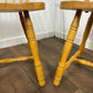 A Pair of Contemporary Hoop Spindle Back Chairs