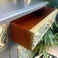 Upcycled Vintage Sideboard, Tv Unit , William Morris Print , Living Room, Dining Room Storage.