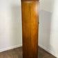 Vintage Oak Hall / Bachelor’s Wardrobe – Compact Single Door Hanging Cupboard