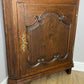 Bookcase Vintage French Style Oak Display Cabinet Carved Sideboard LOT 6262