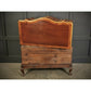 Large Walnut Serpentine Shaped Vintage Chest of Drawers
