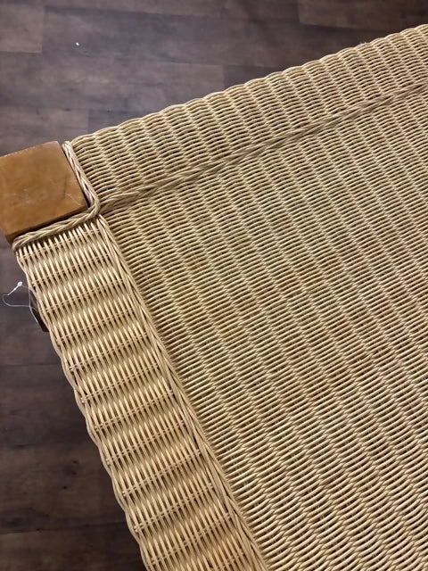 Contemporary Rattan Direct Square Dining Table
