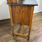 Edwardian Oak Marble Top Washstand