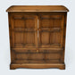 Ercol Mural TV Video Cabinet Golden Dawn Corner Flap Model 839 FREE UK Delivery