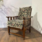 Vintage Oak Reclining Armchair