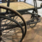Antique Pre-Ambulator Cane Wheel Chairv