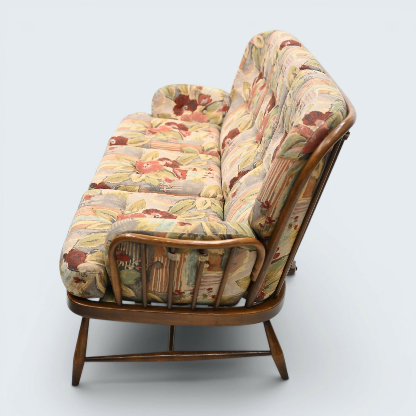 Ercol Jubilee 3 Seater Sofa Golden Dawn Finish New Webbing FREE UK Delivery*