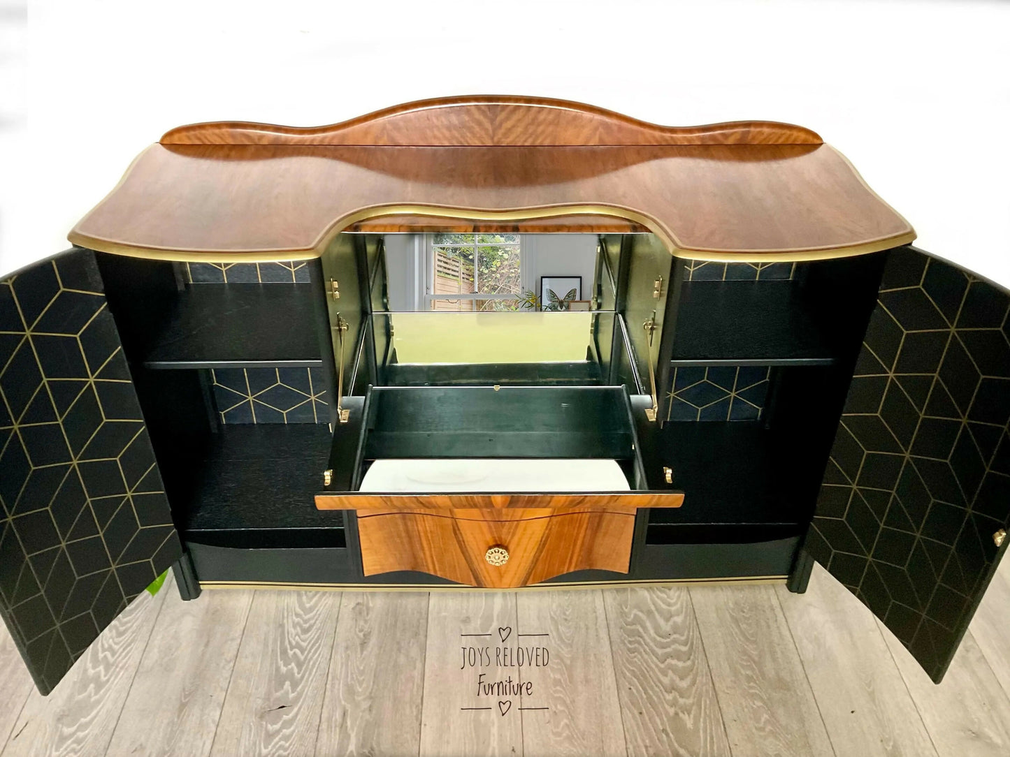 Art Deco Cocktail Cabinet / Sideboard, Drinks Cabinet