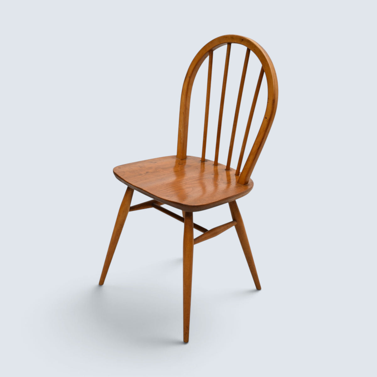 4 Ercol Windsor Kitchen Dining Chairs Light Finish Model 400 FREE UK Delivery*