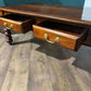Reproduction Mahogany Two Drawer Coffee Tablec