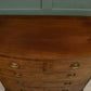 Victorian Bow Fronted Mahogany Chest of Drawers - 2 Over 3