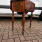 Victorian Mahogany Lamp/ Sofa Table. Drop Sides, With A Drawers & Cupboard