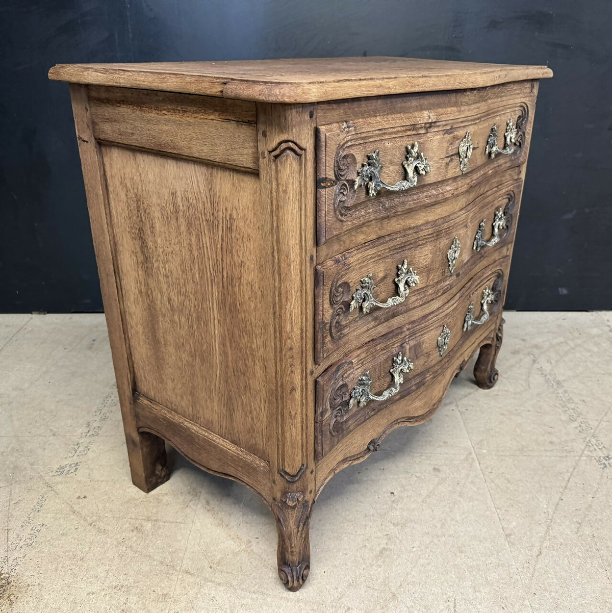 French Bleached Oak Chest of Drawers