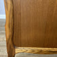 Bed Vintage French Louis XVI Double Bed Frame Oak Carved Headboard LOT 6396