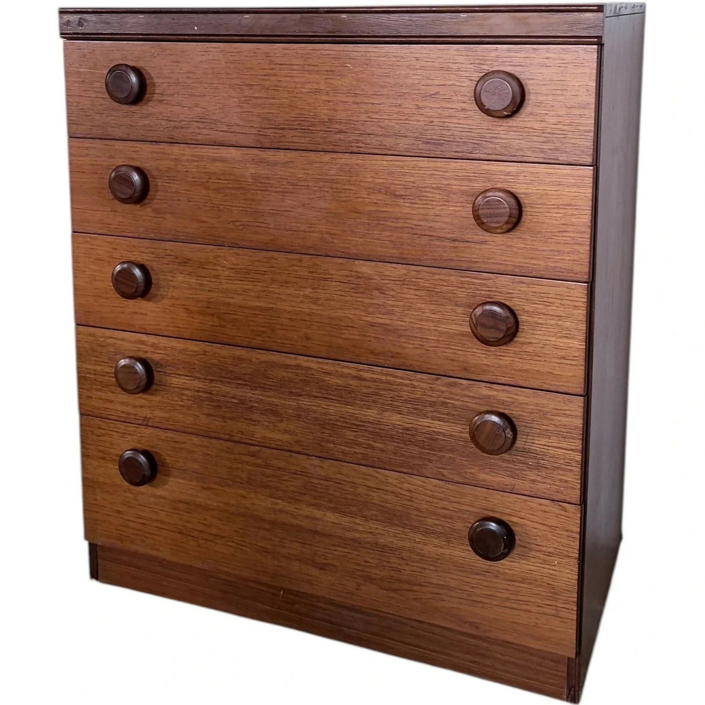 Mid Century Modern Legate Teak Chest of Drawers