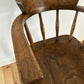 CC41 Captains Chair English Elm and Beech Chair Arts & Crafts Style Vintage Office Desk Chair
