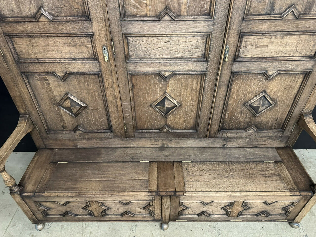 Large Boot Room or Hall Bench Cupboard
