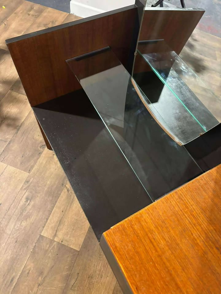 Mid-Century G Plan Teak & Black Painted Dressing Table