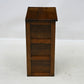 Vintage Oak bedside Cabinet 2 Shelves 62cm Tall Painted Inside FREE UK Delivery. SBR11096/2710E