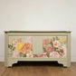 Vintage Oak Upcycled Blanket Box