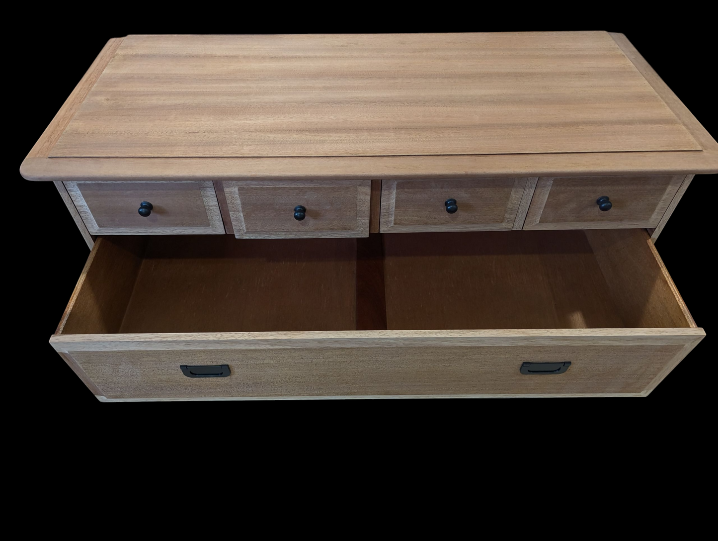 Large vintage chest of drawers stag minstrel 6 drawers restored