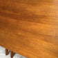 Mid Century Modern Teak Drop Leaf Dining Table Vintage Space Saving Gate Legs