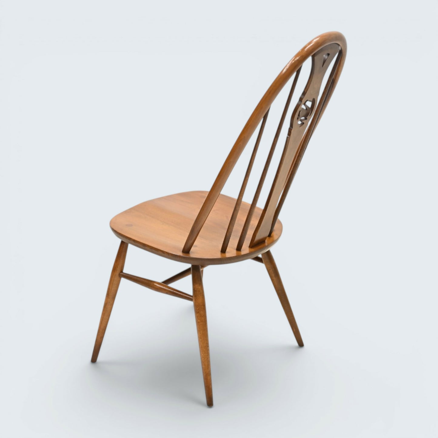 6 Ercol Swan Bow Back Dining Chairs Golden Dawn Finish FREE UK Delivery*