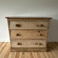 Antique Victorian Pine Chest of Drawers Rustic Solid Stripped Pine