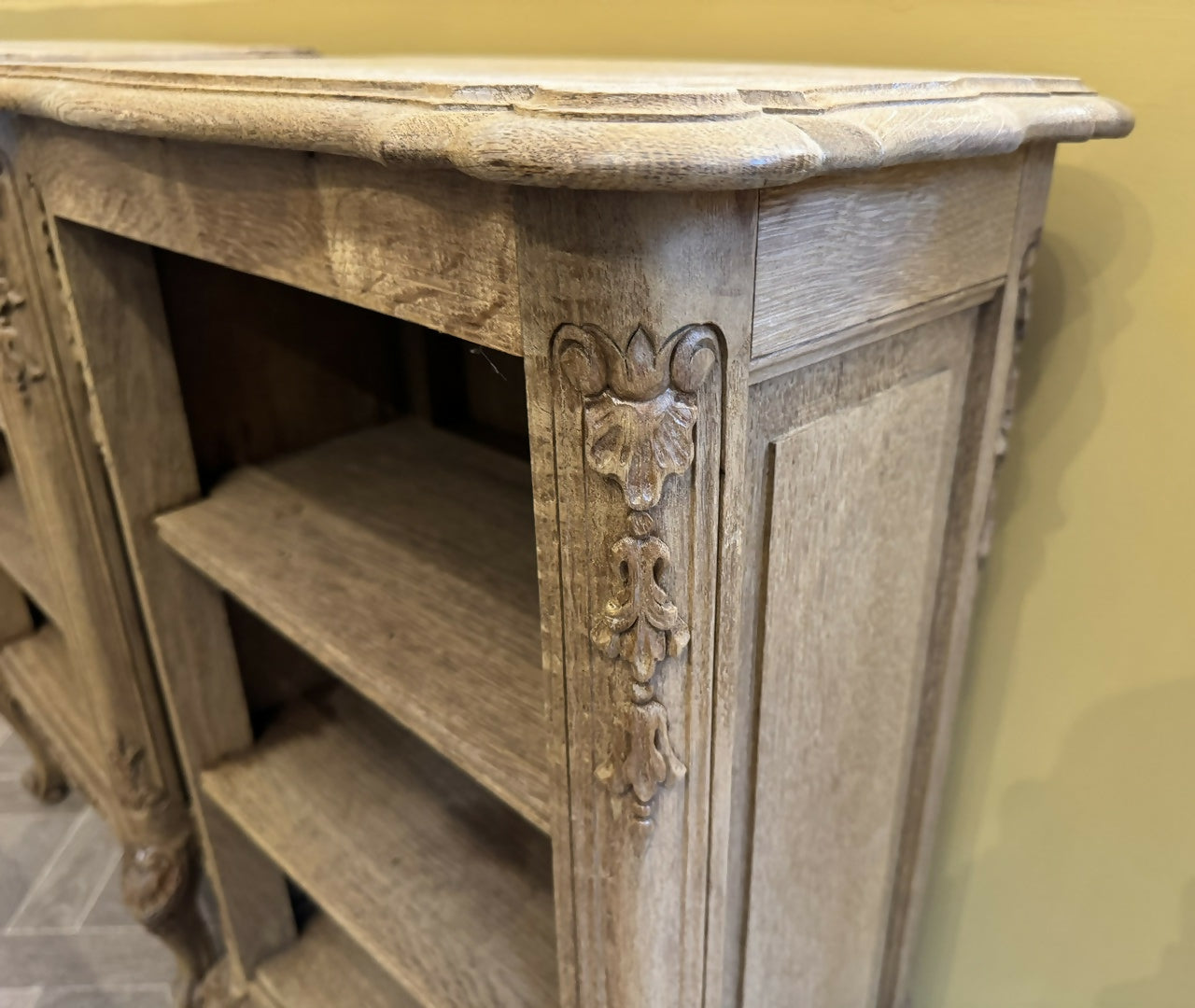 Pretty Pair French Oak Shelves
