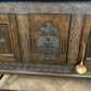 Late 19th Century Carved Oak Sideboard