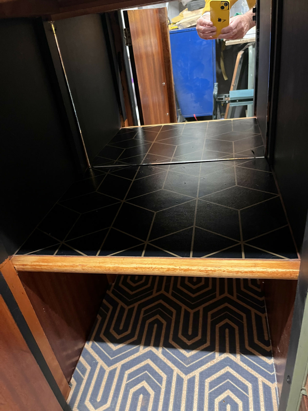 Art deco cocktail cabinet