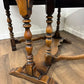 Vintage Oak Drop Leaf Dining Table