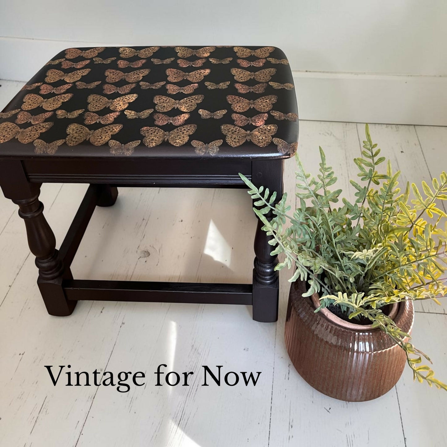 Ercol Table With Decoupage