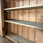 Vintage Early Victorian Tall Pine Housekeeper Pantry Kitchen Larder Shelves Double Cupboard, c.1820