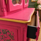 Vintage French display drinks cocktail cabinet