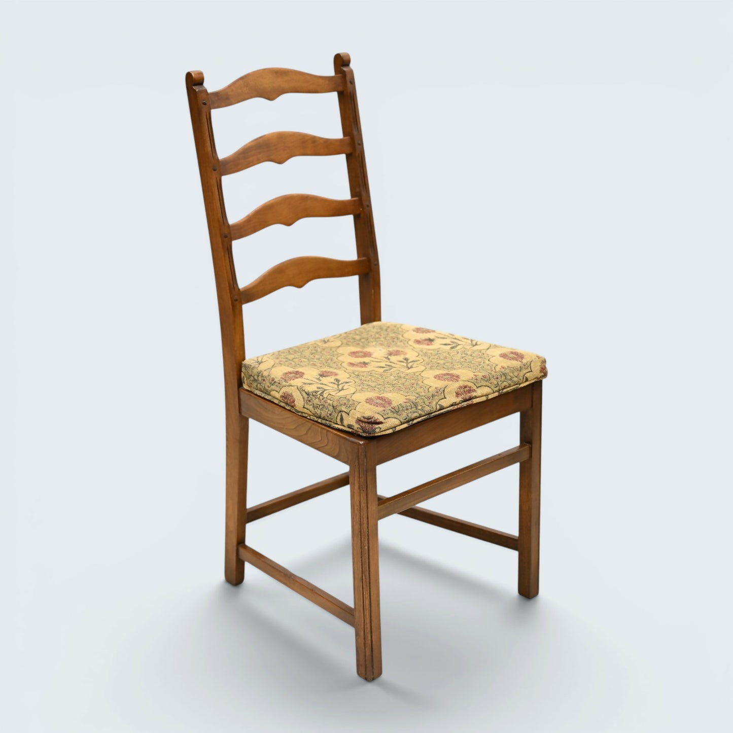 6 Ercol Dining Chairs 1970s Ladderback Cushions FOC FREE Nationwide Delivery*