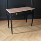 Vintage Stag minstrel black console table, spray painted desk, upcycled dressing table