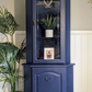 Upcycled Blue Corner Cabinet R250902