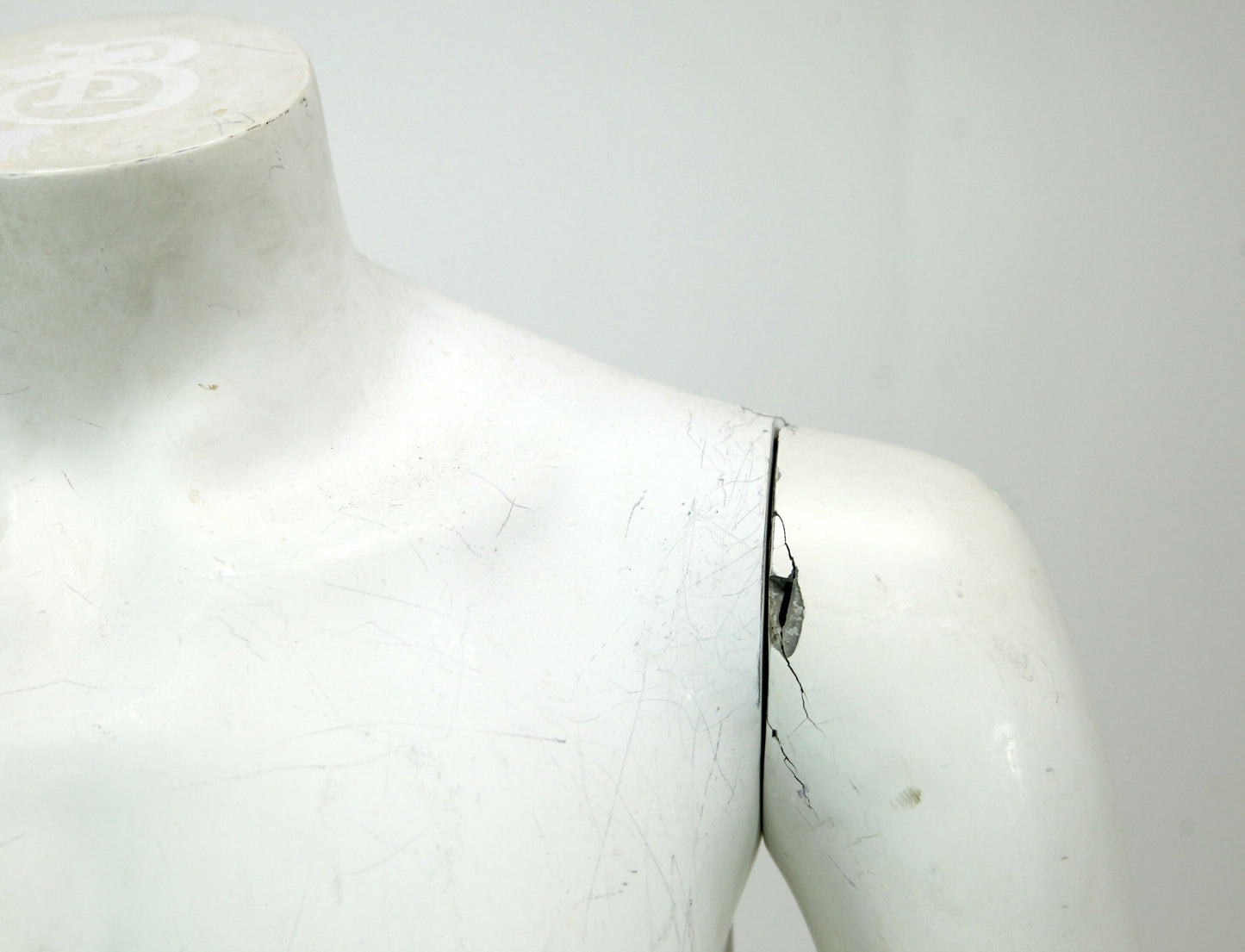 Male Mannequin With Chrome Stand Removable Arms FREE UK Delivery. SBR4734/1604XX