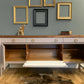 Large Vintage teak sideboard in neutral.