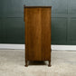 Art Deco Solid Oak Tallboy - Linen Cabinet - Cupboard Drawers