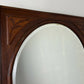 Mirror Antique French Style Oak Arched Carved Large Wall Mirror LOT 6530