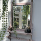 SOLD!! Please don’t order. Vintage Vanity Mirror Shelf with Rail. Bathroom mirror