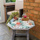 Floral Bohemian Side Table