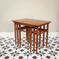 Kai Kristiansen Mimi set for Skovmand & Andersen Vintage Nest of Tables in Teak