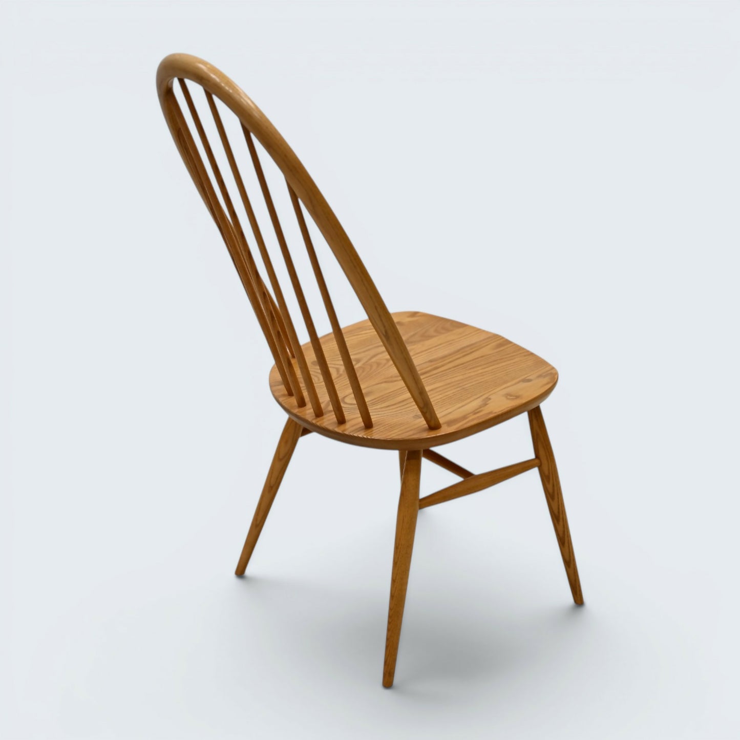 4 Ercol Dining Chairs Windsor Quaker Light Finish Circa 2018 FREE UK Delivery